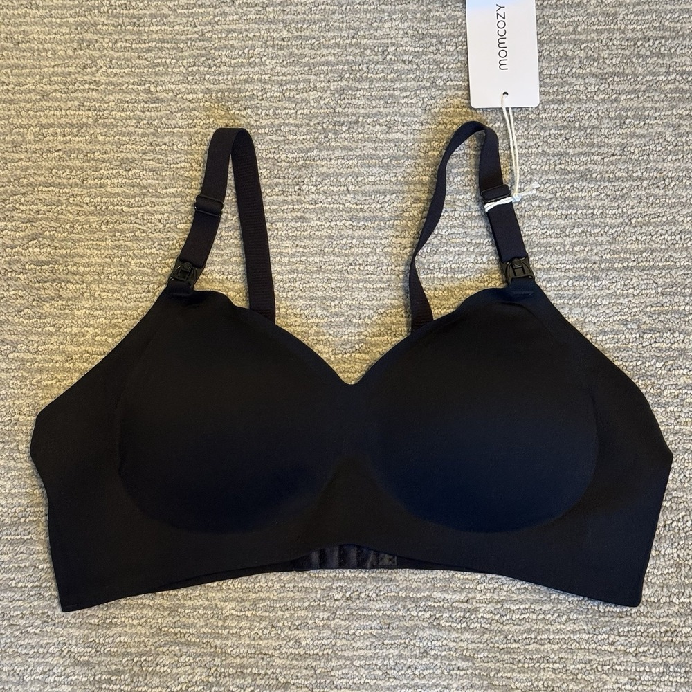 Momcozy Nursing Bra, Black  3XL  NWT